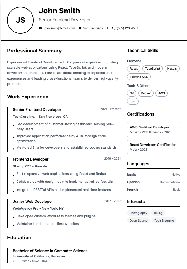 Textured gray felt pouch for paper cards with snap button flap and elastic pen holder loop.